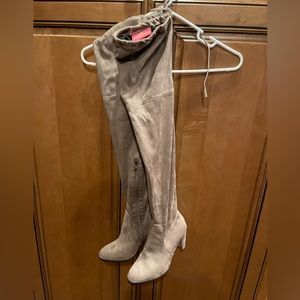 Catherine Malandrino Over-The-Knee Suede Boots